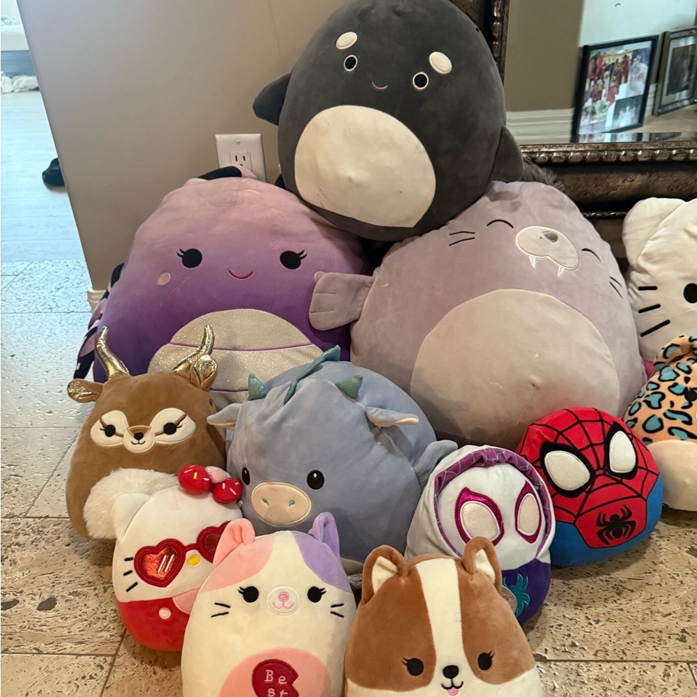 Squishmallows Stuffed Animals Collection (description for price)